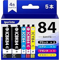 Amazon.co.jp: 「Ipurinto」IC4CL84 EPSON用 互換インク 4色